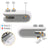 Mini Handheld Plastic Bag Sealer with Built-In Battery Portable Food Bag Heat Sealer Machine Opening Machine Kitchen Gadgets