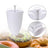 Donut Maker with Plunger Dispenser, 10Cm Baking Tool for Uniform Donuts, Easy Squeeze Creative Dessert Mold