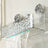 Shower Suction Cup Shelf Basket Light Glacier Pattern One Second Installation Bathroom Organizer Storage Rotating to Suck Remove