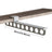 Retractable Wardrobe Rail Clothes Hanger Towel Coat Rack Closet Cabinet Storage Organizer Pull Out Hanging Wardrobe Rail Rod