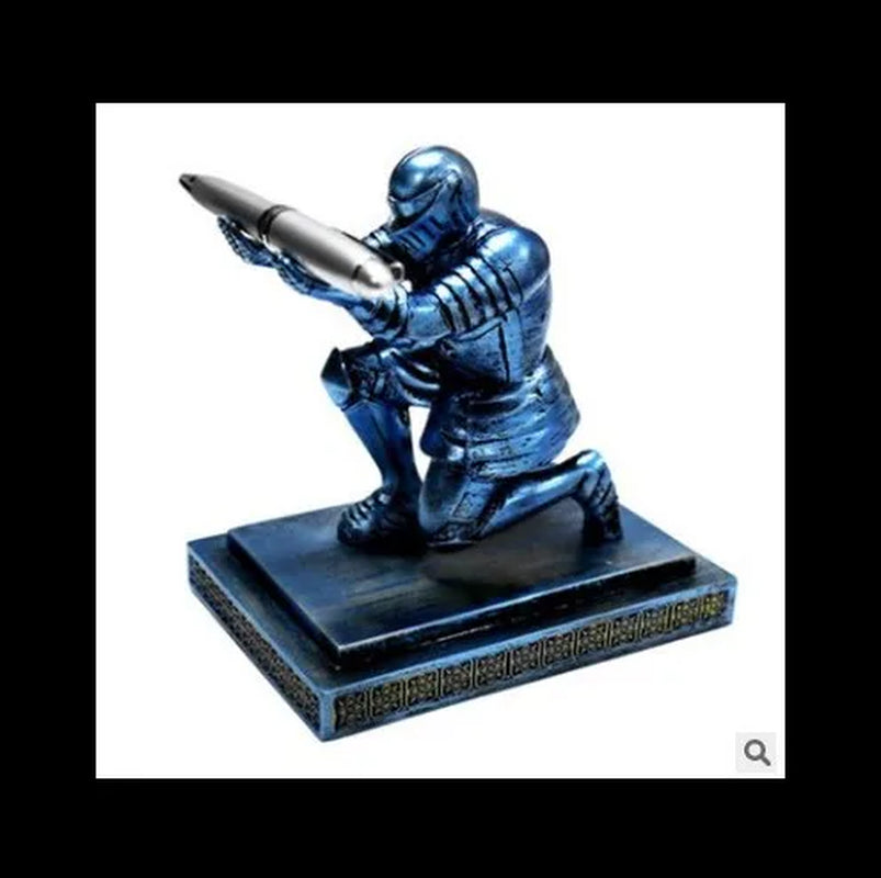 Executive Knight Pen Holder, Executive Knight Pen Holder, Armor, Pen Holder, Stationery