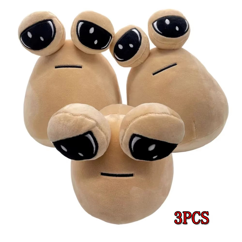 Pou Kawaii Cartoon Plush Toys
