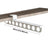Retractable Wardrobe Rail Clothes Hanger Towel Coat Rack Closet Cabinet Storage Organizer Pull Out Hanging Wardrobe Rail Rod