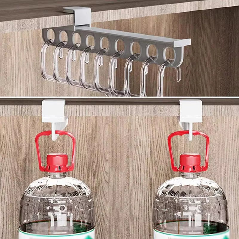 Retractable Wardrobe Rail Clothes Hanger Towel Coat Rack Closet Cabinet Storage Organizer Pull Out Hanging Wardrobe Rail Rod