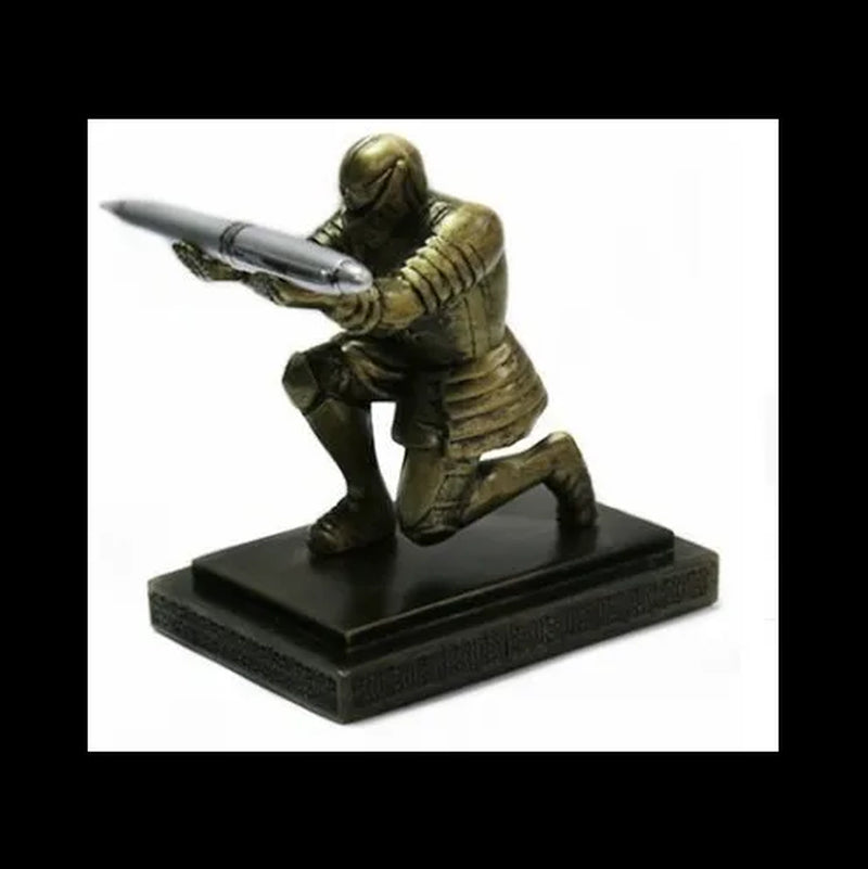 Executive Knight Pen Holder, Executive Knight Pen Holder, Armor, Pen Holder, Stationery