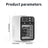 Portable Air Cooler Evaporative, Battery Powered Fan, Personal Portable AC with 2 Speeds & 2 Mist Modes, Rechargeable Air Cooler with 1800Mah Battery, Quiet Air Cooler for Room Car Office Outdoor
