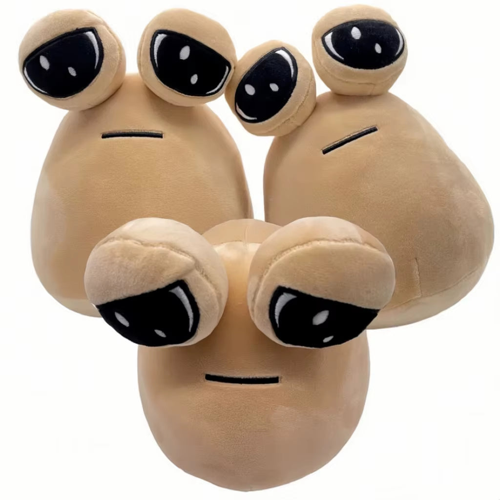  Pou Kawaii Cartoon Plush Toys