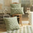 1Pc 30X50Cm Milk White Throw Pillow Covers Geometric Pattern Pillow Cushion Cushion Soft Plush Decor Case Pillow Shell for Sofa