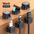 Magnetic Cable Clips Cable Smooth Adjustable Cord Holder under Desk Cable Management Wire Keeper Cable Organizer Holder